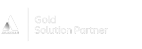 gold solution partner-white